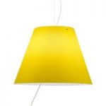 Costanza – højdejusterbar LED hængelampe i gul
