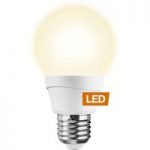 Glødepæreformet LED lyskilde E27 7W, dæmpbar