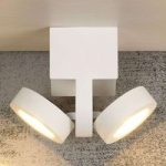 Hvid LED-spot Mitrax – 2 lyskilder