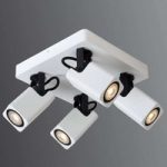 LED-loftsspot Roax med 4 lyskilder