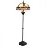 Emily fabelagtig standerlampe, Tiffany-stil