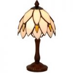 Lilli – smagfuld bordlampe i Tiffany-stil.