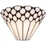 Væglampe Kisa, Tiffany-stil