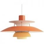 Louis Poulsen PH 5, designer pendellampe, orange