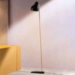 Louis Poulsen VL38 – LED-gulvlampe, sort