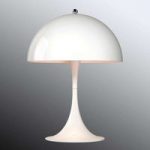 Louis Poulsen Panthella Mini, bordlampe, hvid