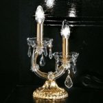 Bordlampe Maria Teresa med to lyskilder