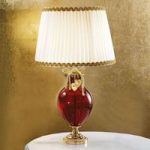Ella – elegant Murano-glas-bordlampe