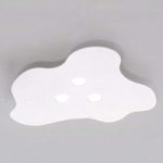 LED-loftlampen Nubes, 3 lyskilder, hvid