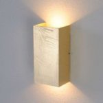 Mira – antik guldfarvet LED-væglampe
