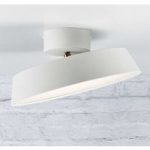 Alba – hvid, vippelig LED-loftslampe