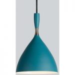 Dokka – retro designerlampe i blågrøn