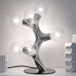 next DNA Table – designer-bordlampe, krom