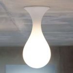 next Drop_1 Small loftlampe i dråbeform 40 cm