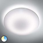 LED loftlampe Silara Sparkle med Click-CCT