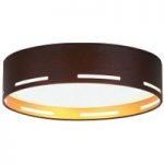 Moderne LED-stofloftlampe Omnia, 60 cm