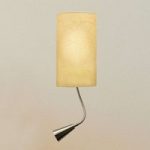 MELIA væglampe med integreret LED-læselampe