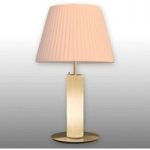 ESPARI elegant bordlampe, beige