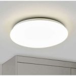 Hvid LED-loftlampe, Suede