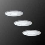 Indbyggelig LED-lampe Deco Up-Down, 3´er sæt, IP44