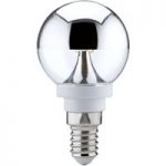 E27 2,5W 827 LED-globe med hovedspejl, varmhvid