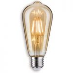 E27 5W LED-rustikpære i guld