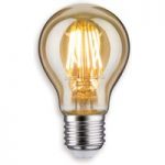 E27 7,5W 825 LED-glødepære gold