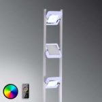 RGB-LED-gulvlampe Vidal med fjernbetjening