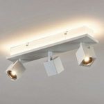 LED-loftlampe Taly, 3 hvide spots