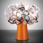 Clizia – designerbordlampe i orange