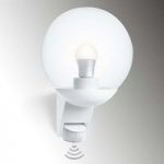 Sensor udendørsvæglampe L 585 S fra STEINEL, hvid