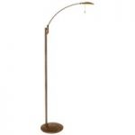 Dæmp- og justerbar LED-gulvlampe Zenith bronze