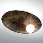 Etnica designer loftslampe af glasfiber