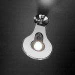 Trendy Flat loftlampe, hvid