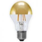 E27 4W 926 topforspejlet LED-pære, guld