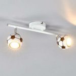 Smart LED-loftslampe Paly med fodbold mønster