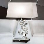Bordlampen Crystalon med Swarovski-krystaller
