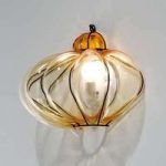 SULTANO væglampe i Muranoglas 29 cm