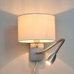 Risa – kombineret væglampe med læselampe