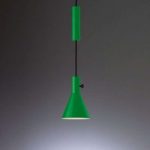 Grøn designer-LED-pendellampe Eleu