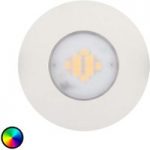 Hvid IDual LED indbygningslampe Performa udvidelse