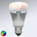 E27 WIZ LED-pære u. fjernbetjening, RGB + hvid