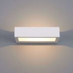 LED væglampe “Julika”, i gips