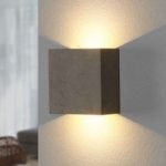 Yva – LED-væglampe af beton