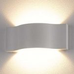 Effektfuld LED udendørslampe Jace, hvid