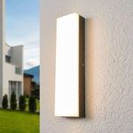 Rektangulær LED udendørs væglampe Donovan