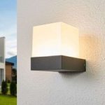Pelina – LED udendørs væglampe terningformet