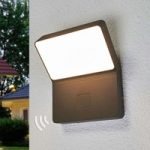 Evelin – LED udendørs væglampe med sensor