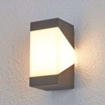 Effektfuld LED udendørs væglampe Kiran