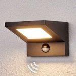 Levvon – LED-udendørsvæglampe med bevægelsessensor
